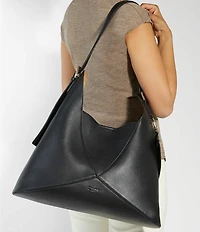 Dune London Dearest Leather Hobo Tote Bag