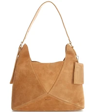 Dune London Dearest Suede Oversized Slouchy Hobo Shoulder Bag