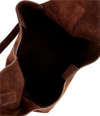 Dune London Dearest Suede Oversized Slouchy Hobo Shoulder Bag