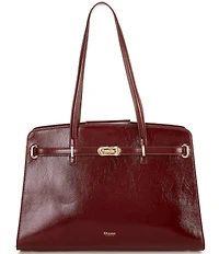 Dune London Define Leather Satchel Bag