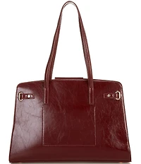 Dune London Define Leather Satchel Bag