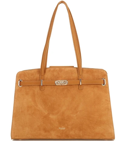 Dune London Define Suede Satchel Bag