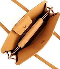 Dune London Define Suede Satchel Bag