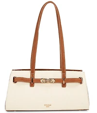 Dune London Depend East-West Canvas Shoulder Bag