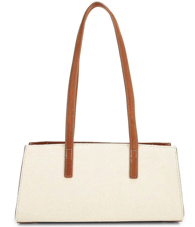 Dune London Depend East-West Canvas Shoulder Bag