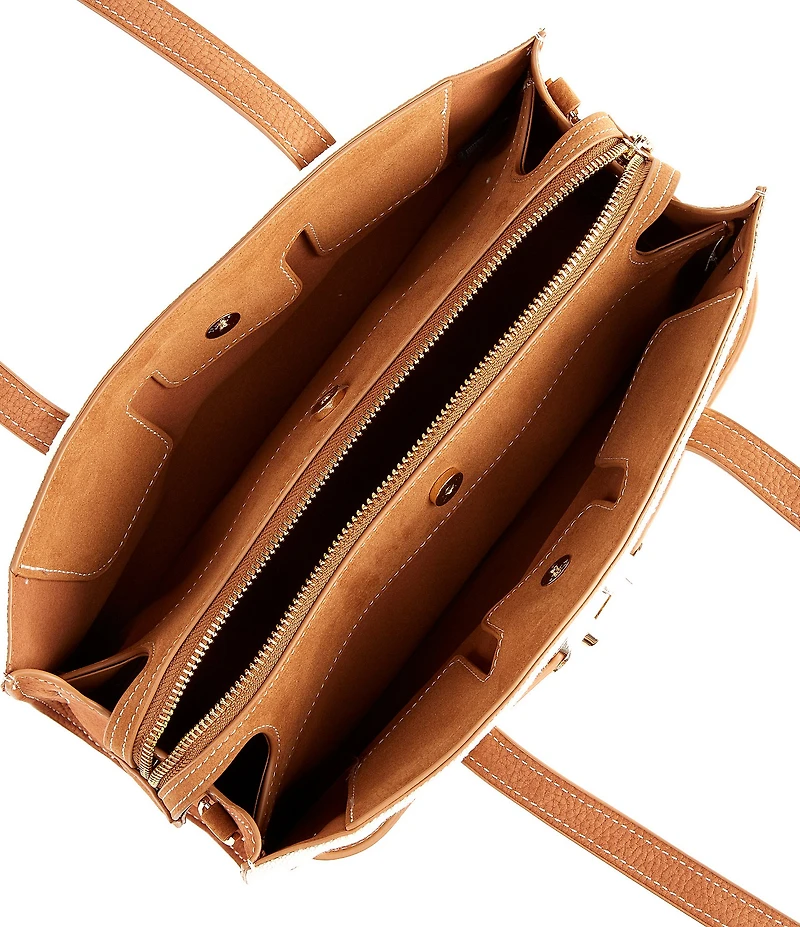 Dune London Depend East-West Canvas Shoulder Bag