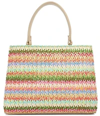 Dune London Dilly Raffia Satchel Bag