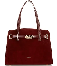 Dune London Dinidefine Suede Satchel Bag