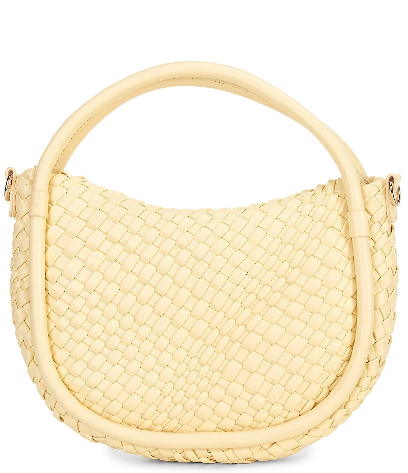 Dune London Dinideliberate Woven Top Handle Resort Crossbody Bag