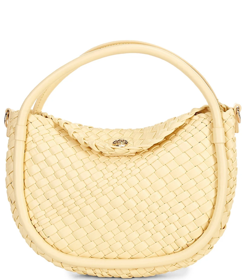 Dune London Dinideliberate Woven Top Handle Resort Crossbody Bag