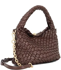 Dune London Dinkydeliberate Mini Woven Top Handle Clutch