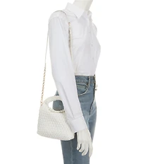 Dune London Dinkydeliberate White Shoulder Handbag
