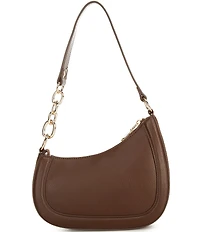 Dune London Direction Suede Shoulder Bag