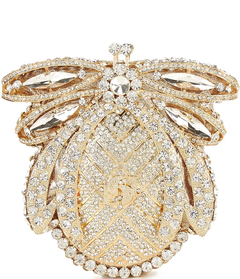Dune London Eaden Diamante Crystal Dune Bug Clutch