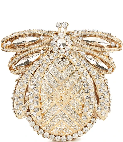 Dune London Eaden Diamante Crystal Dune Bug Clutch