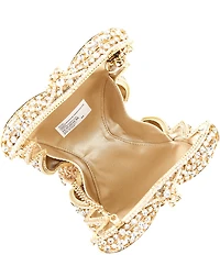 Dune London Eaden Diamante Crystal Dune Bug Clutch