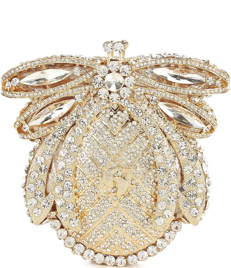 Dune London Eaden Diamante Crystal Dune Bug Clutch