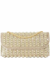 Dune London Elabourate Diamante Flapover Clutch