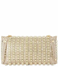 Dune London Elabourate Diamante Flapover Clutch