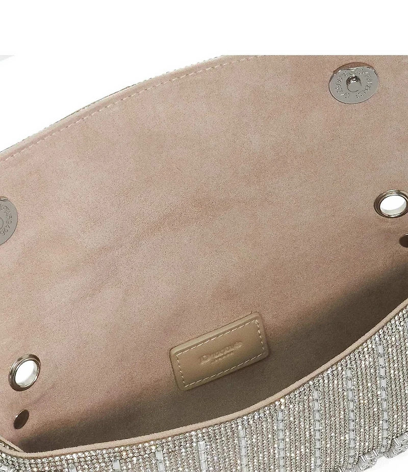 Dune London Elabourate Diamante Flapover Clutch