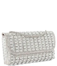 Dune London Elabourate Diamante Flapover Clutch