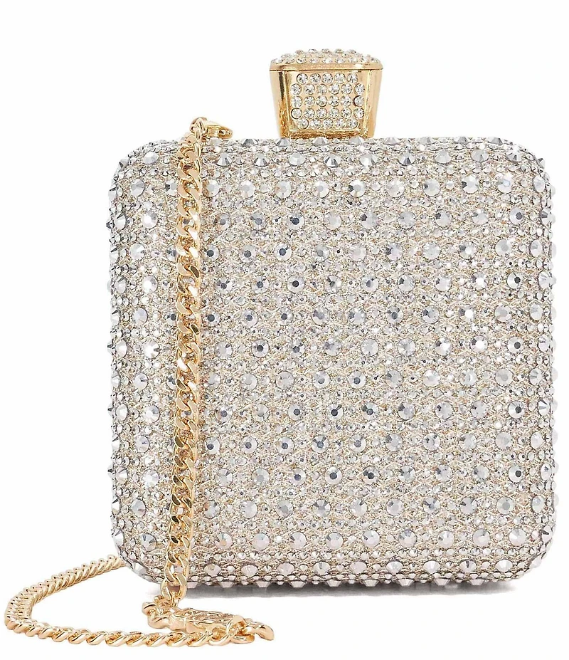Dune London Elida Embellished Box Clutch