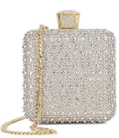 Dune London Elida Embellished Box Clutch