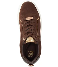 Dune London Emmelino Suede Platform Sneakers