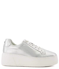 Dune London Episode Platform Leather Sneakers