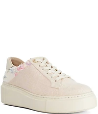 Dune London Evienne Floral Sneakers