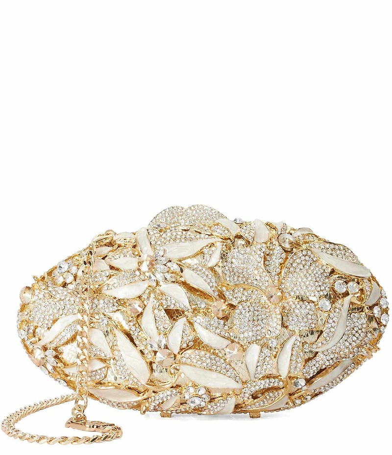 Dune London Extravagant Embellished Hard Case Clutch