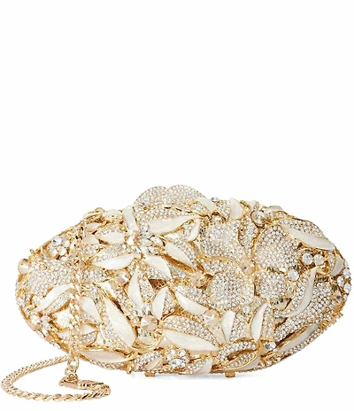 Dune London Extravagant Embellished Hard Case Clutch