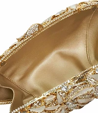 Dune London Extravagant Embellished Hard Case Clutch