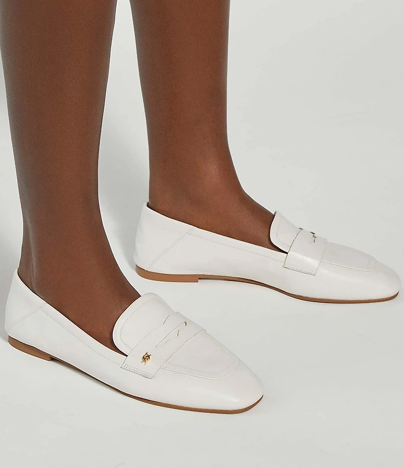 Dune London Glances Leather Convertible Penny Loafers