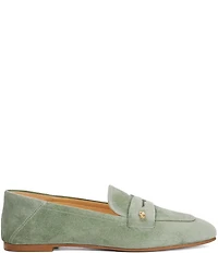 Dune London Glances Suede Convertible Penny Loafers