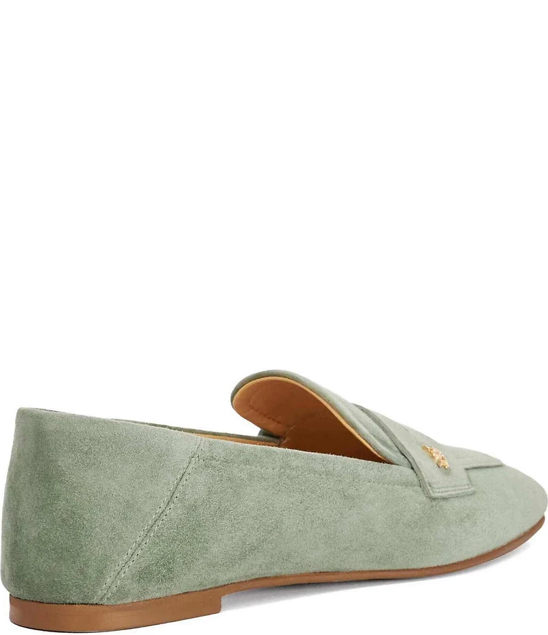 Dune London Glances Suede Convertible Penny Loafers