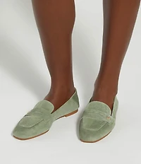 Dune London Glances Suede Convertible Penny Loafers