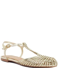 Dune London Harmoni T-Strap Fisherman Sandals