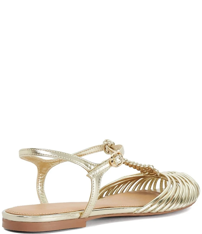 Dune London Harmoni T-Strap Fisherman Sandals