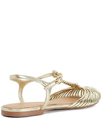 Dune London Harmoni T-Strap Fisherman Sandals