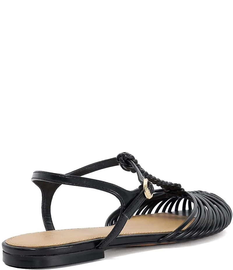 Dune London Harmoni T-Strap Fisherman Sandals