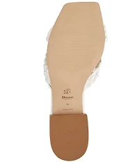 Dune London Lacees Braided Leather Slip On Sandals