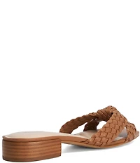 Dune London Lacees Braided Leather Slip On Sandals