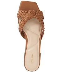 Dune London Lacees Braided Leather Slip On Sandals