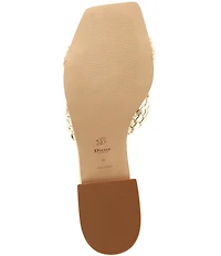 Dune London Lacees Braided Leather Slip On Sandals