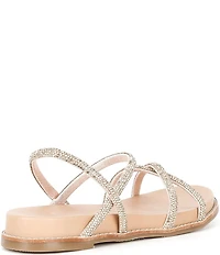 Dune London Levia Diamante Crossover Elastic Strap Sandals