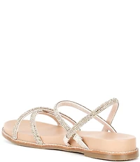 Dune London Levia Diamante Crossover Elastic Strap Sandals