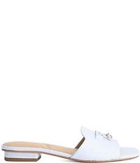 Dune London Lindo Slip On Leather Sandals