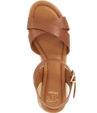 Dune London Littleton Leather Espadrille Sandals