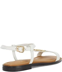Dune London Lollipops Leather Chain Hardware Sandals